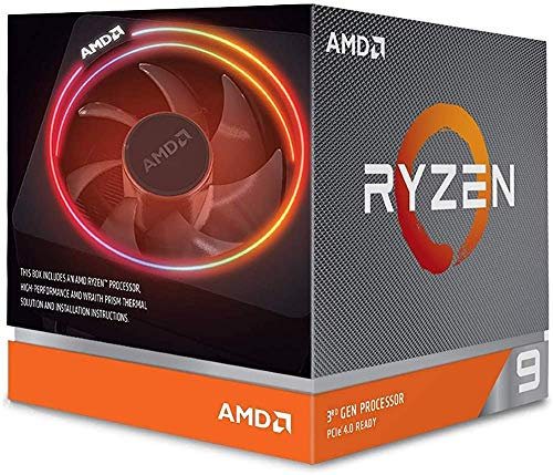 Processore AMD Ryzen 9 3900X (12C/24T, 70MB di cache, 4,6 GHz Max Boost) (rinnovato)