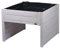dobar® Grande Garage Robot Tosaerba in Legno con fioriera Inclusa Pellicola – Tosaerba Garage – 79 x 73 x 56 cm – Bianco