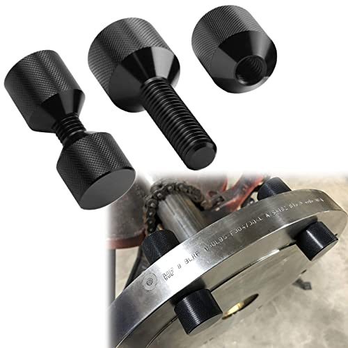 1-1/8 Two Hole Pins Set - Handy 6061 Aluminium- 3/8-16 Stainless Steel Threaded Rod Construction 2 Hole