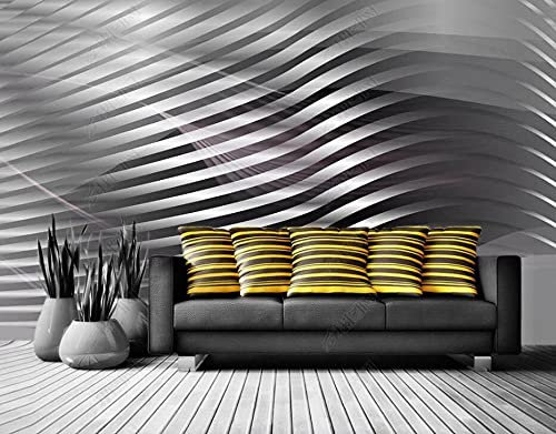 Tapete Fototapete 3d Effekt Streifen Tapeten Vliestapete Wandbilder Wandtapete Wohnzimmer Schlafzimmer Wanddeko 250x175cm