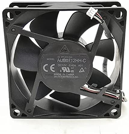 cooling fan AUB0712HH-C 7cm 7025，Server Cooler Fan AUB0712HH-C DC12V 0.40A, Computer CPU projector cooling fan for 70x70x25mm