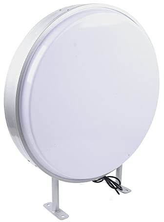 LED Leuchtkasten, Doppelseitig Rund LED Lightbox 60cm Wasserdicht Leuchtschild Leuchtreklame Lichtwerbung für Restaurants Geschäfte