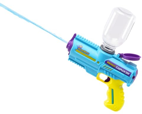 ODS Splashmatic Caspian 300, Spara Batteria con Ricarica USB, Pistola ad Acqua 18 cm, Capacità Serbatoio 300 ml, Colore Azzurro, Età Consigliata +6 Anni, 42690