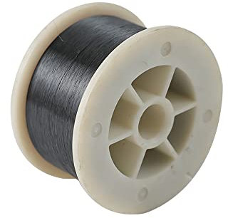 HIFRQVVC Wolfram Draht,Wolfram Feindraht, Feinmetall for Hochtemperaturelektroden von elektrischen Lichtquellen, Drahtdurchmesser 0,05–0,07 mm(Size:0.07mm/3m)
