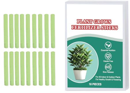 Limtula Stick Nutrizionale per Cura delle Piante con Bastoncini Fertilizzanti A Rilascio Lento per Giardinieri Domestici E Appassionati Orticoltura
