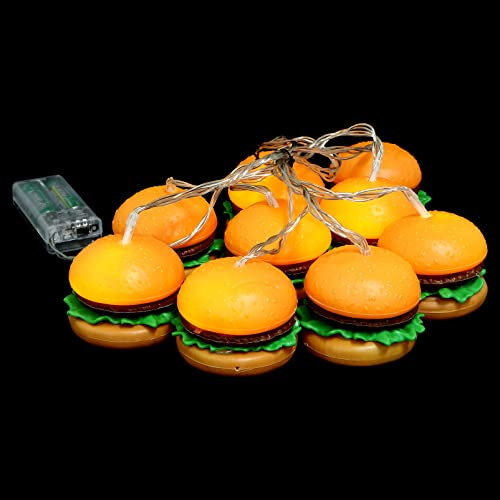 Amosfun 1 Stück Saite Laternenpfahl Dekoration Flaschenbeleuchtung Festzelt Lichterkettenstecker Atmosphärisches Licht Gartenleuchten Dekorativ Led-lichterkette Plastik Orange
