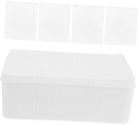PENIKOKO 1000 Stück Einweg Wattepads zum Abschminken Gesicht Weich Schadstofffrei für Make Up Entfernung und Hautpflege Unterwegs