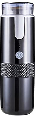 LLINthy Macchina da caffè multifunzionale Macchina da caffè portatile Macchina da viaggio Ricarica USB per auto esterna Auto Casa Espresso elettrico ad alta pressione Portatile ricaricabile