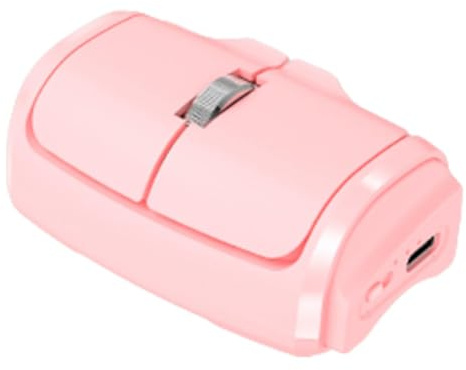 Duanthry Finger Mouse Lazy Mause Mini Ricaricabile 2.4G Bluetooth Dual-Mode Orizzontale Verticale Doppio Uso