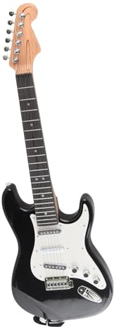 SUNGOOYUE Chitarra Elettrica per Bambini Mini Chitarra Elettrica in Plastica con modalità di Riproduzione Musicale e registrazione. Giocattolo Musicale Portatile Leggero per Viaggi a Casa di Ragazzi