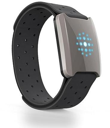 Pulsera con monitor de frecuencia cardíaca ANT+ Bluetooth para hacer ejercicio, correr, monitor de frecuencia cardíaca para Peloton Strava Zwift Polar Beat Garmin