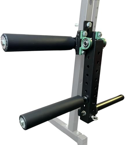 BLUSLM Máquina de extensión y Rizo de piernas montada en Rack para Equipos de Gimnasio en casa, Accesorio de extensión de piernas Ajustable, Accesorio de Prensa de piernas para Entrenamiento Muscular