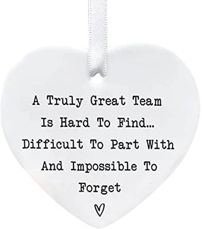 AKTOUR Pietre preziose da 20 mm, ciondolo a forma di copywriting, ciondolo in acrilico, ornamento natalizio (nero, taglia unica)