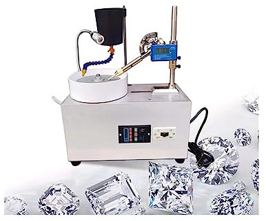 Macchina lucidatrice per gioielli Gem Sfaccettatrice Rettifica Lucidatrice DC Velocità continua Gem Smerigliatrice angolare Precision Jewelry Stone Lucidatrice Macchina for lo stampaggio Lucidatura di