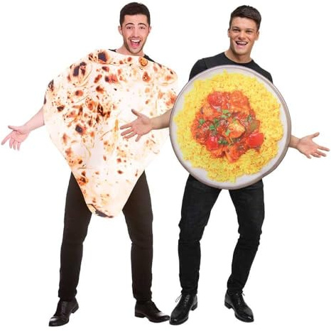 Funny Tikka Masala Curry + Funny Naan Bread