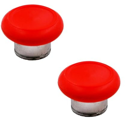 2 pièces de rechange en métal court pour manettes Xbox Elite Series 2, accessoires pour manettes Elite Series 2, bâtons de rechange pour manettes Xbox Elite Series 2 (rouge)