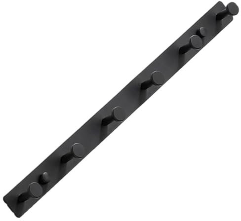1 Perchero De Pared Con Ganchos For Colgar Utensilios De Cocina, For Baño, Toallas, Abrigos, Multiusos.