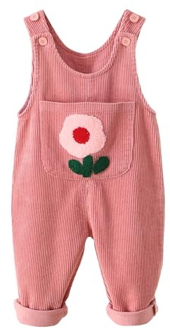 Happy Cherry - Salopette a cordoncino per neonati, per ragazzi, ragazze, bambini, salopette per bambini, pantaloni sciolti per la primavera, l'inverno, l'autunno - 1-5 anni