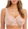 Fantasie Women's Belle Full Cup Floral Bra with Underwire Coverage, Sheer, Natural Beige, 38E