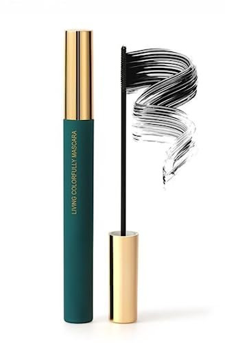 TBeautfave Black Mascara for Volume and Length - Waterproof, Curling, Volumizing With Falselash Effect and Soft Brush - Long Lasting, Fibre, Smudgeproof Makeup