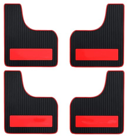Auto Paraspruzzi Guardia Gomma Sport 4mm Anteriore Posteriore Set Universale Rally Paraspruzzi Paraspruzzi Parafanghi Paraspruzzi Viti Auto Auto SUV Accessori Paraspruzzi