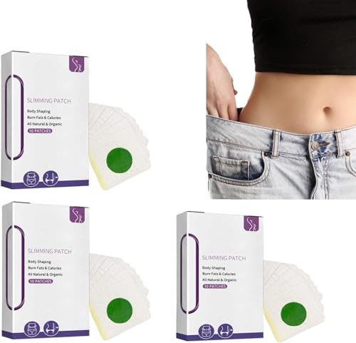 Neslemy – Patchs de désintoxication saine Neslemy – Patchs amincissants à base de plantes – Patchs détox pour femme – Patchs détox pour ventre plat (3)