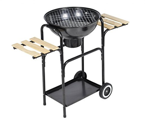 Festnight Outdoor Barbecue Kugelgrill Holzkohle Grill Holzkohlegrill Camping BBQ-Grillofen