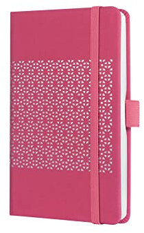 SIGEL J0206 Wochenkalender Jolie 2020, ca. A6, pink, samtig-weiche Oberfläche - weitere Modelle