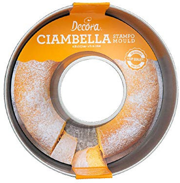 Decora 0075027 Stampo Savarin Ciambella Ø 28 X H 7,5 Cm Antiaderente