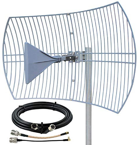 Griddy: The Grid Parabolic Antenna, 600-6500 MHz, Complete Kit