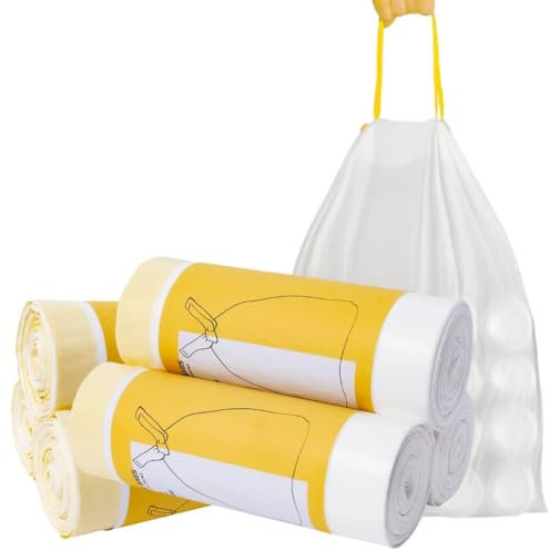 QIYIG Müllbeutel 20L 25L 30L bin liner bin Taschen Drawstring große starke Müllbeutel (20-25-30L(100Count))