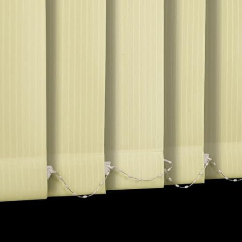 X1NGFU Vertikal Lamellenvorhang,Vertikaljalousie Verdunkelungslamellen,lichtdurchlässig Vertikal Lamellen Schiebevorhang,Sonnenschutz& Hitzeschutz,Anpassbar Farbe,Breite x Höhe (60cm x 100cm)