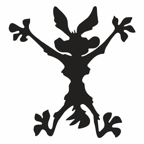 Aufkleber Wetterfest Coyote cartoons PKW Auto Tuning tuner fame stickerbomb