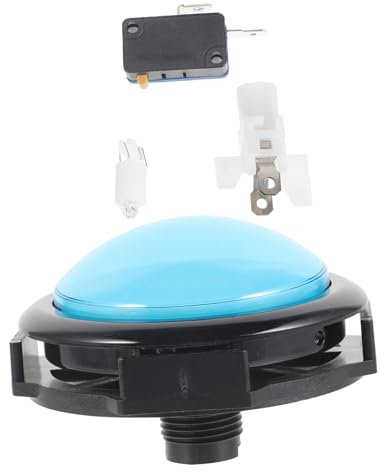 BCOATH Pulsante Rotondo Per Giochi Accessorio Per Pulsante Parte Ricambio Per Macchine Da