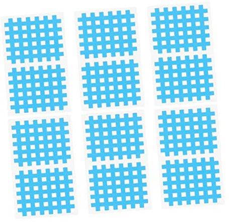 FRCOLOR 20sheets Sports Muscle Tape Adhesive Cross-Shaped Design for Fitness Per Pack for Wrist and Body Support During Workouts Made of Cloth Material