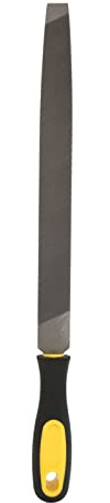 Lime à Aiguiser T12, Outil en Acier au Carbone, Lime à Couteau à Forte dureté avec Poignée Antidérapante 37cm