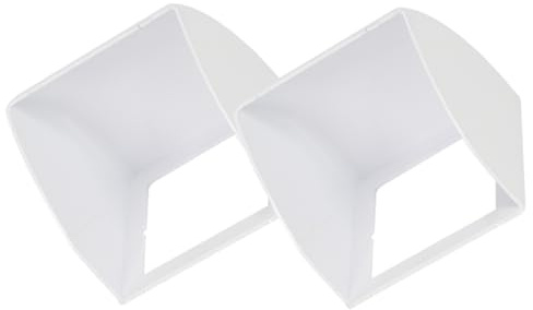Artibetter Protection Sonnette Exterieur Pluie 2pcs Couvercle Étanche en Abs pour Machine de Contrôle D'accès, Installation Facile et Résistante aux Éclaboussures