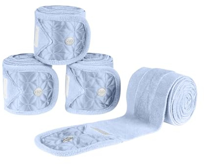 Waldhausen Fleecebandagen Rom, Pastellblau