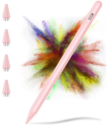 TQQ Lapiz para Tablet Android, 2.0 Lapiz Tablet con Rechazo de Palma, Alta Precisión y Sensibilidad de Inclinación, Compatible con Samsung, Lenovo y Xiaomi (No Compatible con Apple iPad)