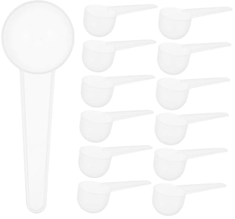 PRETYZOOM 50pièces Mesurette Plastique Doseuse Pour Café Lait Poudre Protéines Lot Pour Pâtisserie Cuisine Mesure Précise