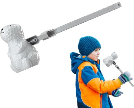 Schneeball Former Und Form | Outdoor-Spielzeug In Form Von Weihnachtsmann Und | Zangen Für Das Herstellen Von Schneebällen,Für Kinder, und Mädchen Outdoor-Enthusiasten Hinterhof Urlaub Spielplatz Park