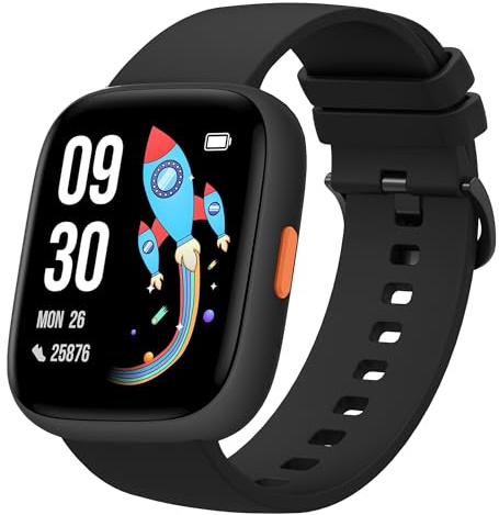 Blueshaweu for BIGGERFIVE Kids Smart Watch New Soft Silicone Sport Replacement Straps Wristband Accessories Compatible with BIGGERFIVE Brave 3 / BIGGERFIVE BW03 1.8 Watch