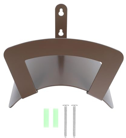 DIYEAH Soporte de Hierro para Manguera de Jardín Colgador de Pared Resistente Organizador Sencillo para Enrollar y Guardar Mangueras Adecuado para Uso Doméstico Patios y Jardines 1
