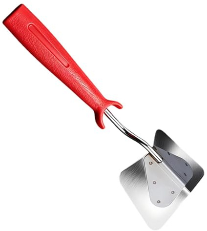 Drywall Corner Tool | Stainless Steel Non Slip Trowel With Comfortable Grip Handle, Triangle Plaster Smoothing Finishing Equipment | Interior Exterior Angle Shaping Accessory For Ceiling Panel Repair