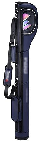 XIAOYUE Golfschlägertasche, Pencil Golf Bag, Driving Range Travel Case, Leicht, Kleine Tragetasche, ohne Ständer (Color : Blau)