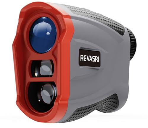 REVASRI Range Finder for Golf, Rangefinder with Slope, Magnetic Mount and Pin Lock Vibraiton, 1000 Yards Range Finder for Golfers, USB-C Rechargeable