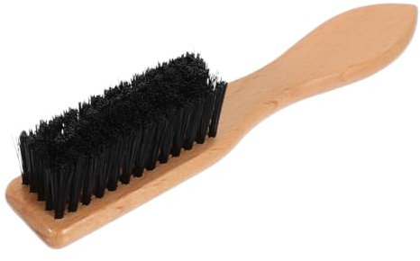 MAGICLULU 2stücke Praktische Bartpflege Für Männer Bartbürste Mit Ergonomischem Holzgriff Natürliche Borsten Tragbar Und Einfach Zu Verwenden Für Styling Von Bart Und Schnurrbart