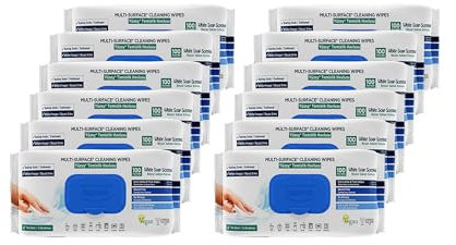 DeepFresh MultiSurface Cleaning Wipes White Soap Scented 1 x 100pcs