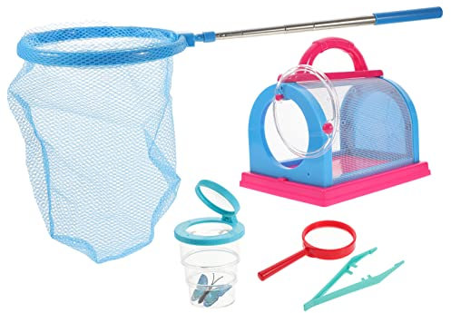 WOONEKY 1 Set Insektenbeobachtungsset Lustige Pools Outdoor Lebewesenfänger Kinder Lupenfänger Kleinkind Werkzeuge Für Kinder Käfig Für Kinder Von 8–12