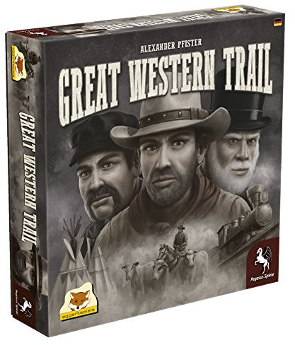Pegasus Spiele 54590G - Great Western Trail (eggertspiele)